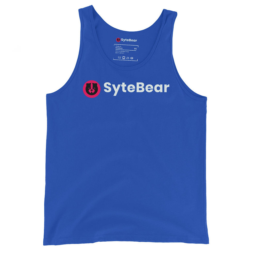Thumbnail: SyteBear Men's Tank Top