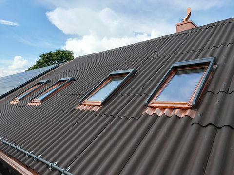 Dachfenstereinbau