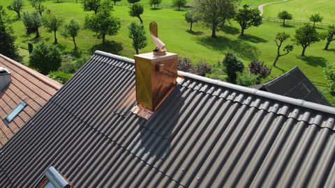 Spenglerarbeiten Kamin