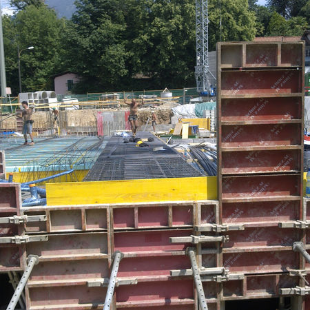 Direzione lavori costruzione stabile palazzina Lugano Porza