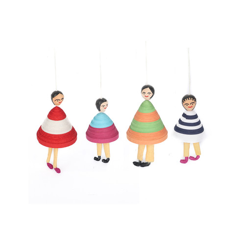 Paper Doll Ornaments prokritee