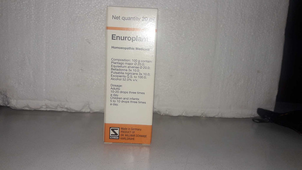 Thumbnail: Enuroplant Homeopathic medicine 
