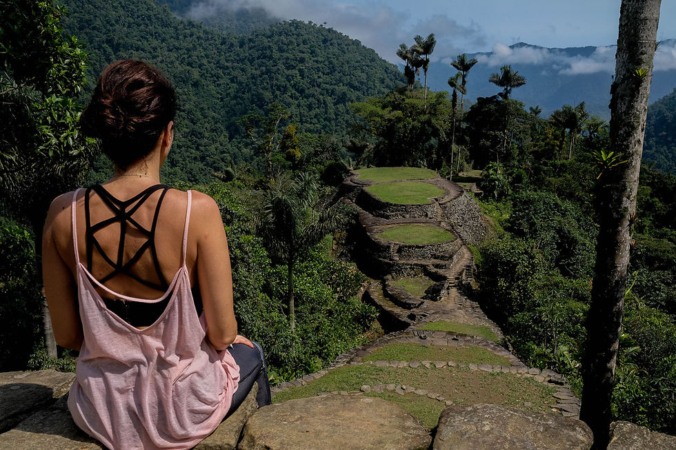 Terapia en La Sierra Nevada de Santa Marta, Colombia.