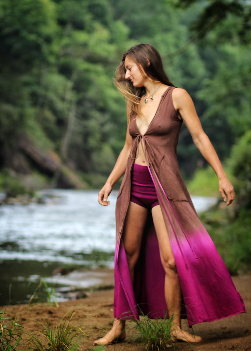 Thumbnail: Elara Duster OOAK Size Small/Medium