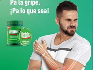 Quita el dolor muscular y articular con Mentolina