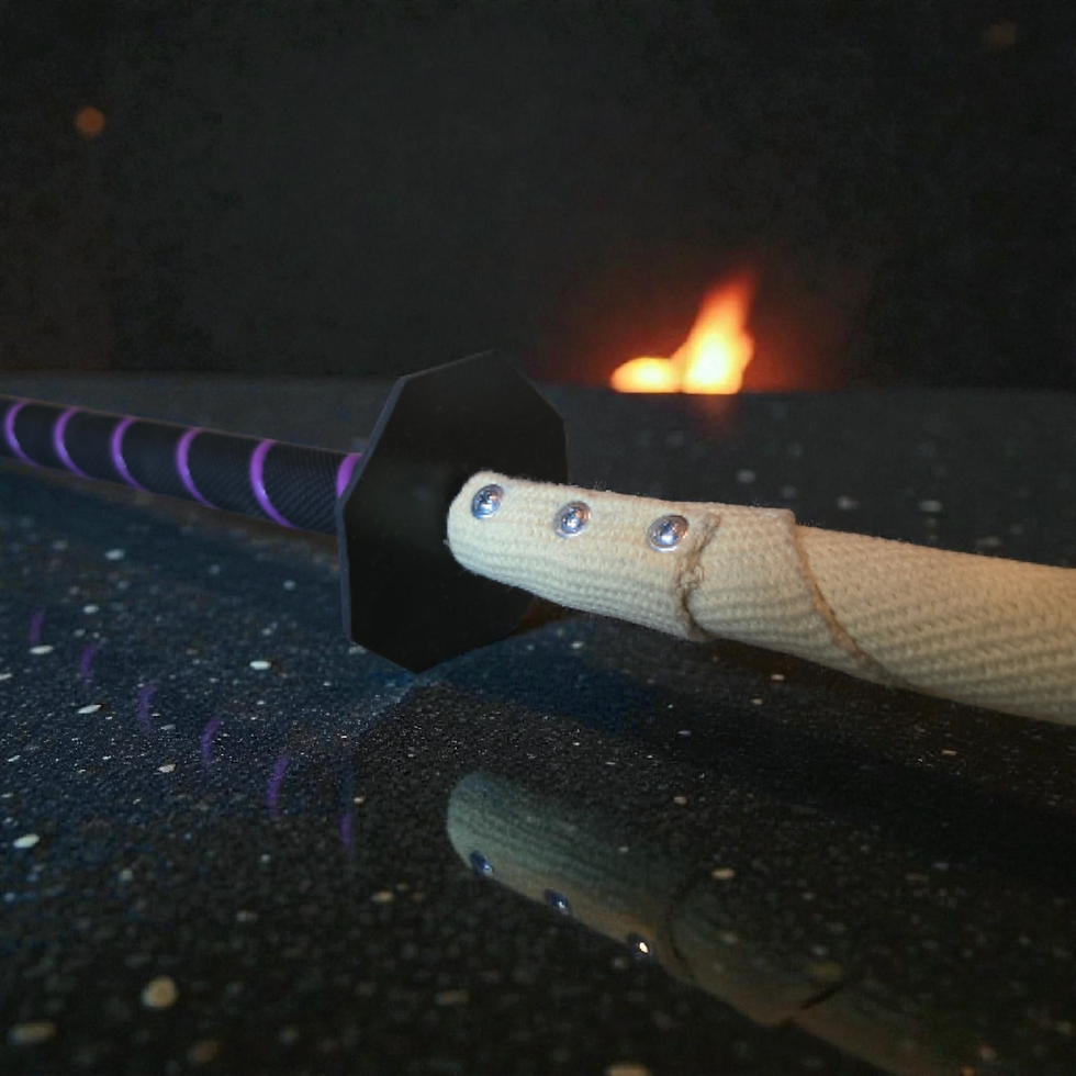 Miniature : épée de contact de jonglage enflammé