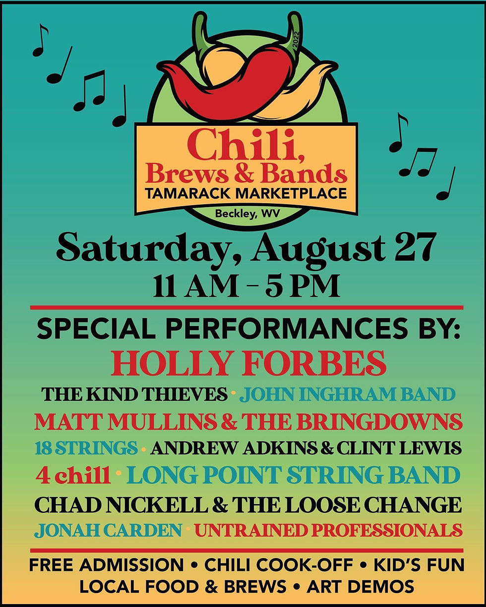 Chili, Brews & Bands 