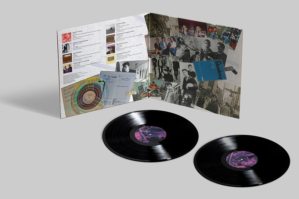 Thumbnail: Blueboy - 	Singles 1991-1998 (2LP, GF, Postcard, Artwork, Insert) 2023
