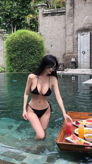 Jin Ye-young(진예영)lloveeely in Kamandanu Ubud, Bali