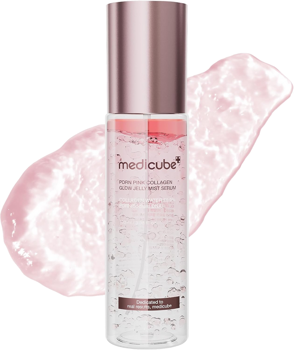 medicube PDRN pink collagen glow jelly mist serum