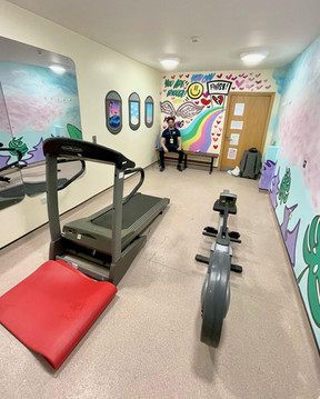 St Charles Hospital MHU ward gym mural Live Well Project .jpeg