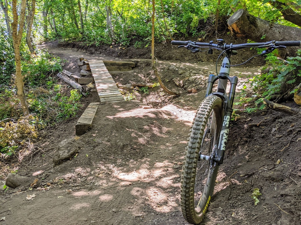 bike on trail