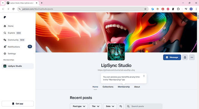 Patreon Page