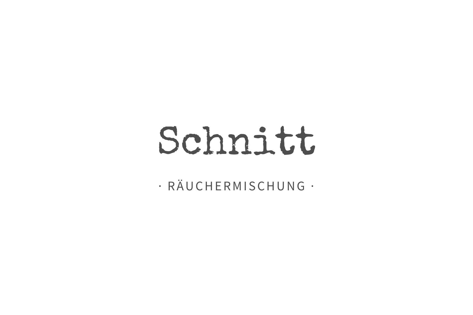 Schnitt - Räuchermischung