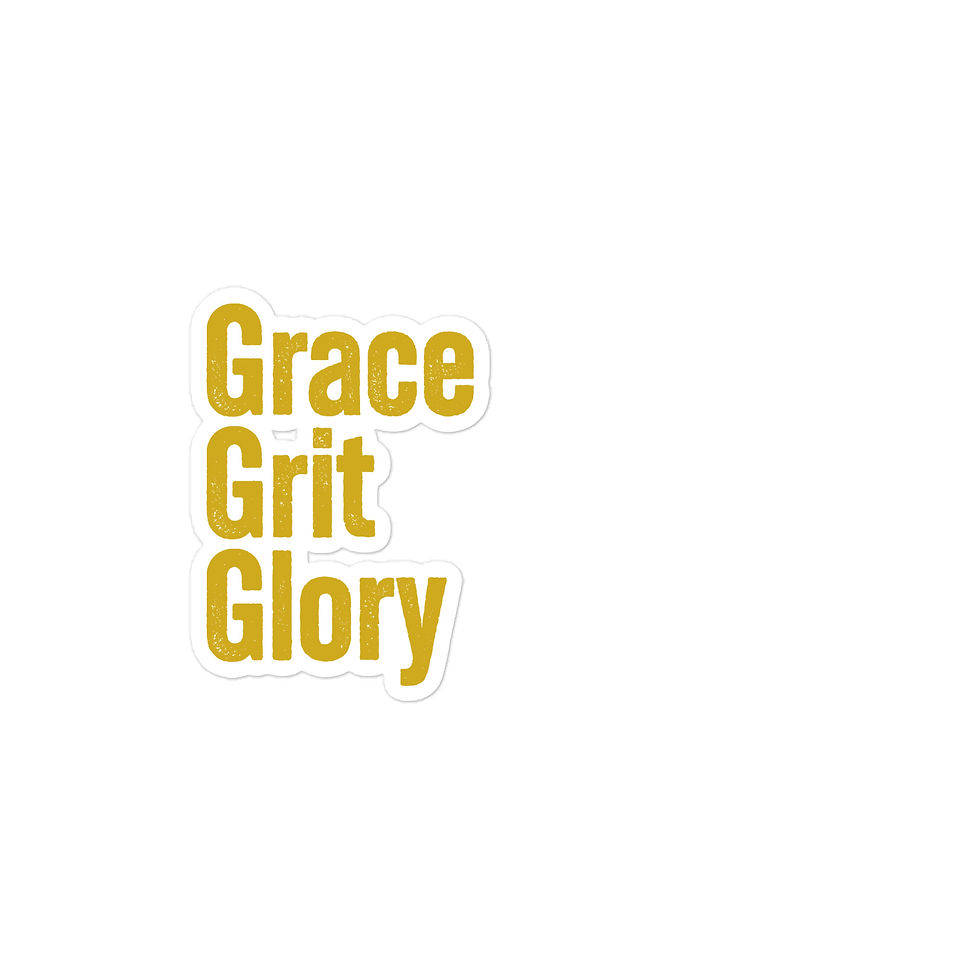 Thumbnail: Grace Grit Glory Sticker