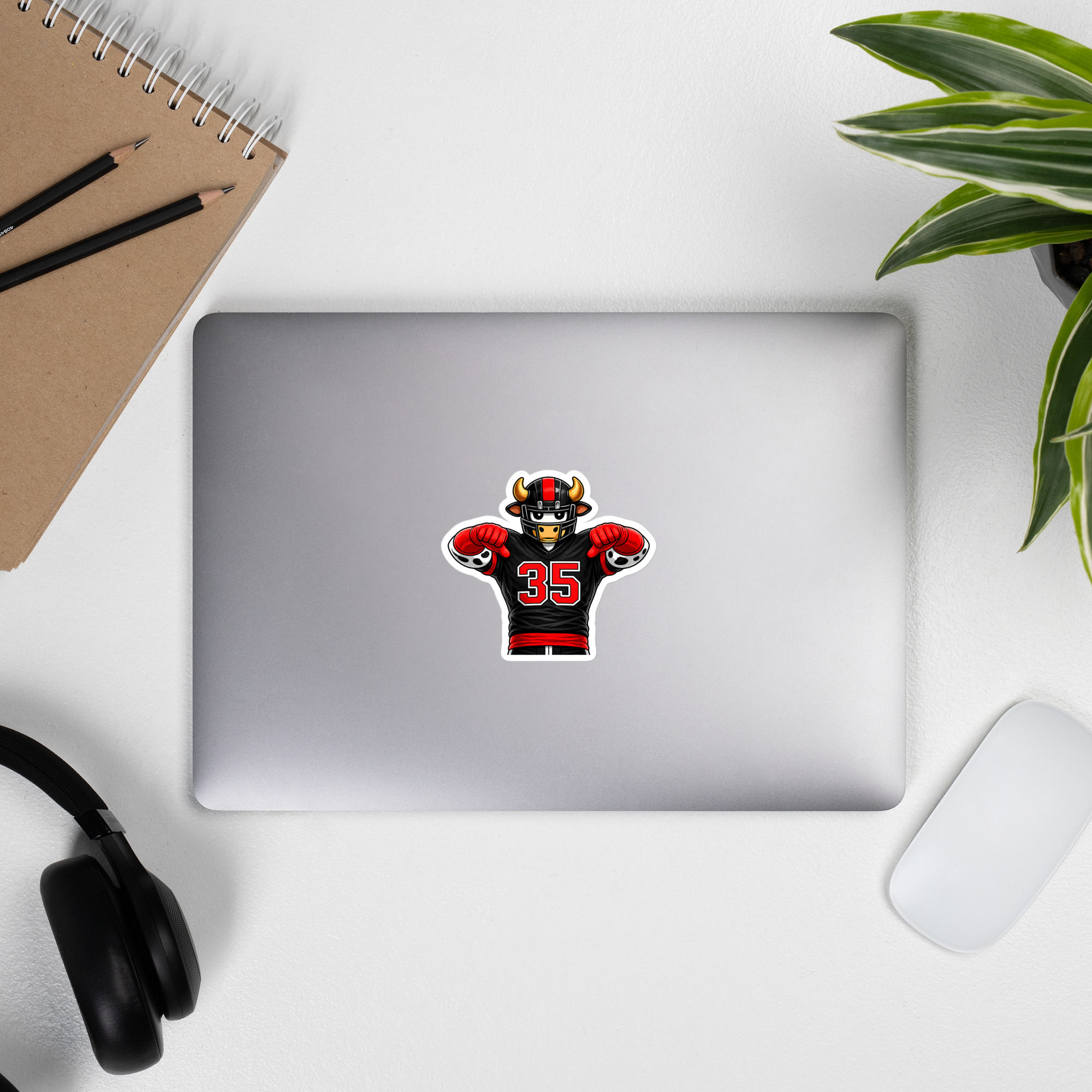 Moo Sticker