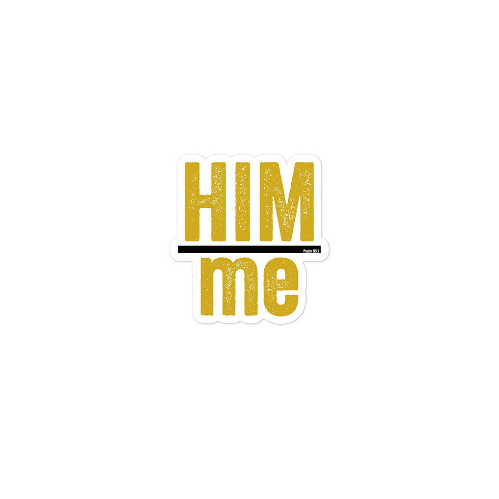 Thumbnail: HIM over me Sticker