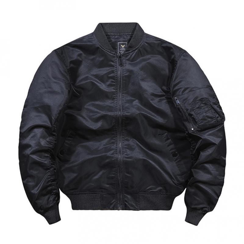 Thumbnail: Spring Autumn Bomber Jacket Men Women Military Fly Jacket Varsity Baseball Fligh