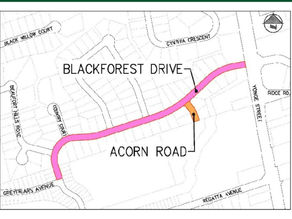 Project Update: Blackforest Drive and Acorn Road Reconstruction