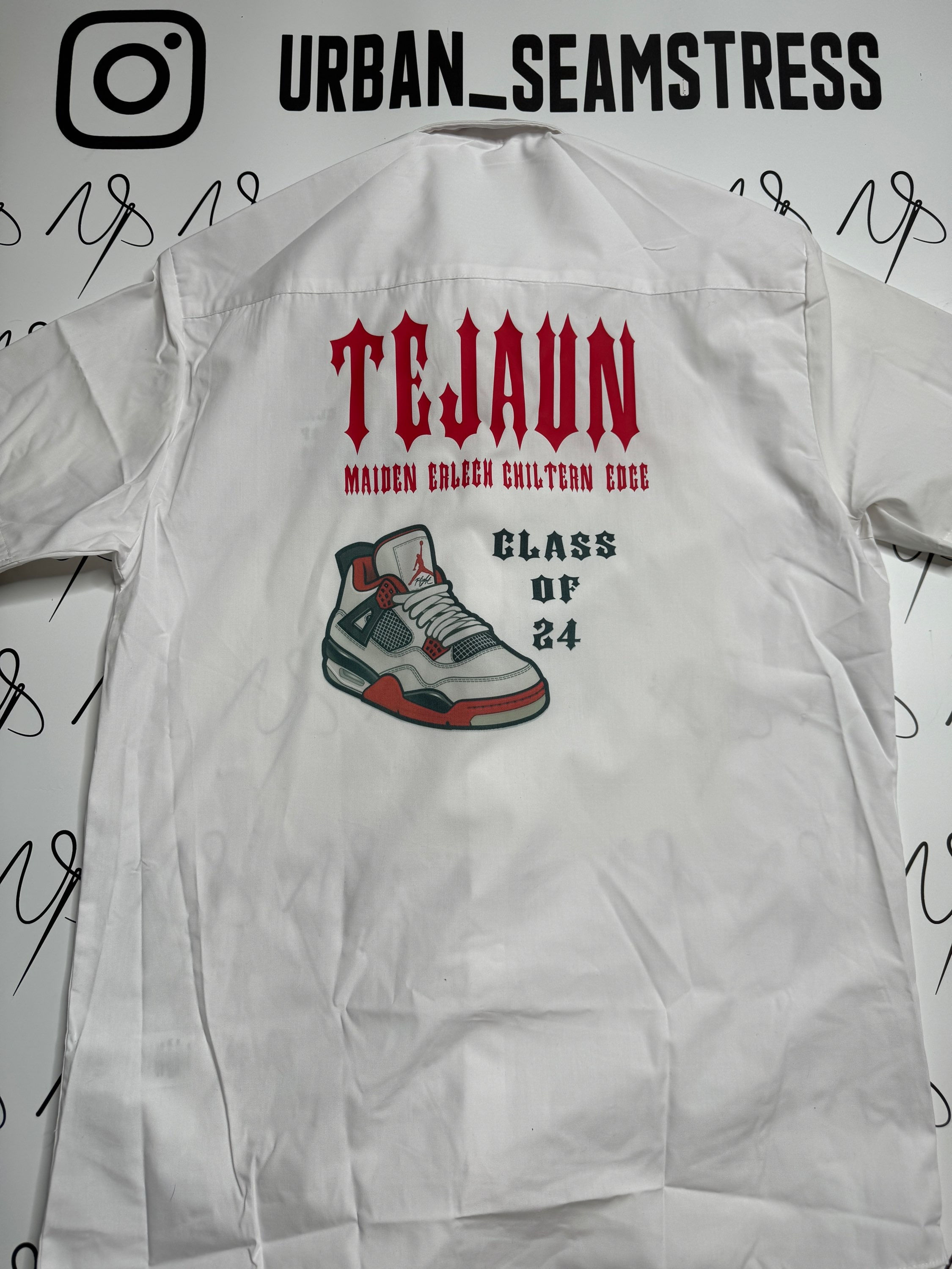 Jordan Personalised Leavers Shirt - Name/Year