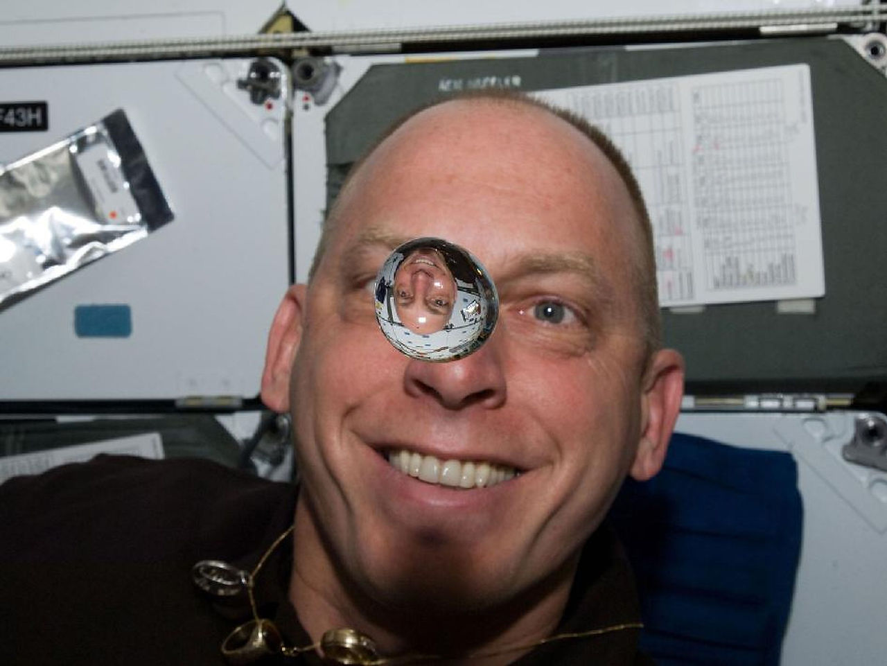 Astronaut Clayton C. Anderson