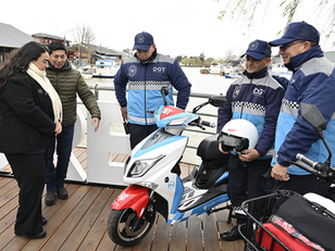 Tigre no compra falso relato: Gabriela Zamora presentó nuevos vehículos eléctricos