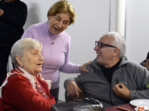 Cultura del encuentro: Julio Zamora celebró con jubilados