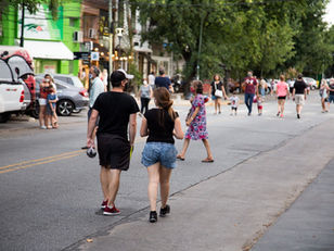 Calle Paraná peatonal