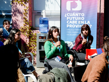 Katopodis se puso el overol de precandidato y conversó con la juventud
