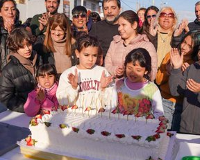 El intendente Moreira compartió los festejos por el 58° aniversario de Barrio Libertador