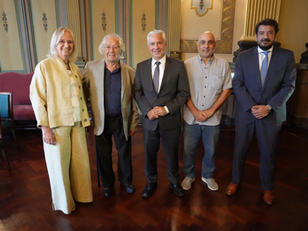 Judiciales, magistrados y funcionarios con Memoria