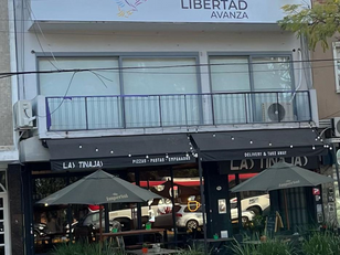 Vicente López: vandalizaron local de la ultraderecha intolerante