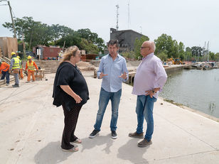 Última etapa de obras en el Parque Público del Puerto de San Isidro