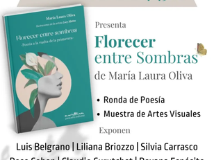 Laura Oliva: con arte, poesía y mucha sensibilidad invita a compartir lectura