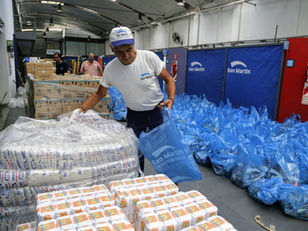 San Martín cuida de todos: más alimentos e insumos para vecinos desprotegidos