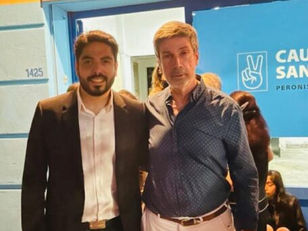 Hugo Azerrat, con apoyo de Hugo Moyano, presentó local y candidatura