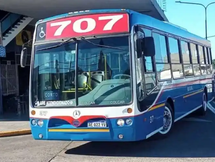 Marinucci anunció que la línea 707 restablece el servicio