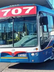Marinucci anunció que la línea 707 restablece el servicio