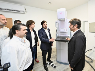 Mientras Milei abandona, Kicillof y Andreotti no descuidan la agenda de salud