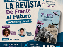 Kicillof da batalla cultural en Vicente López
