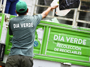 Recolección de basura durante el feriado del lunes