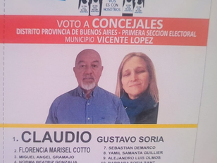 Primero Vicente López presente en las elecciones de septiembre