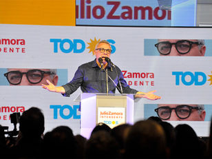 Julio Zamora con un triunfo (51%) surgido del trabajo distrital