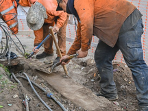 San Martín encara nuevas obras para evitar inundaciones