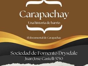 Carapachay tiene historia rica y prolífica, y la muestra con orgullo