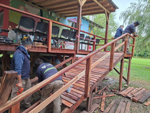 Obras de mantenimiento y mejoras de infraestructura en el Delta de Tigre
