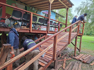 Obras de mantenimiento y mejoras de infraestructura en el Delta de Tigre
