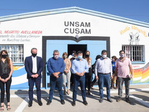 Amigos inseparables, el intendente Fernando Moreira y el ministro Arroyo