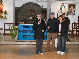 Julio Zamora fue a San Cayetano a pedir el milagro que piden millones de argentinos
