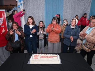 Gisela Zamora celebró y reconoció a trabajadores del programa “Plan Vida”